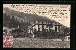 AK Adelboden, Hotel La Rondinella, 1911