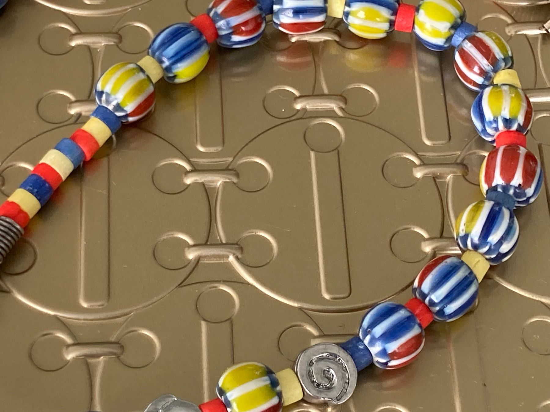 Catenine: Collier vintage chevron – Usato da Marly venduto da Antigona71 2