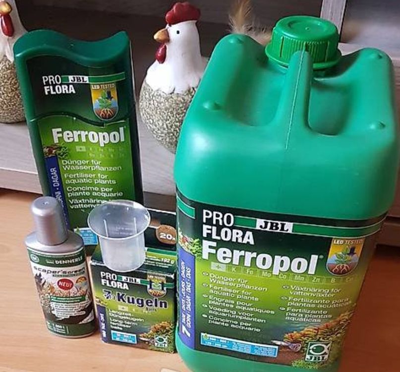 Aquarium Pflanze JBL ProFlora Ferropol 250ml  Volldnger Fr  Aquarienpflanzen, Swasser, Made In Germany