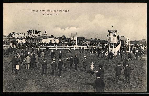 Cartes postales: Neuss, Zuschauer beim Neusser Pferderenn – D'occasion à Berlin par bartko-reher