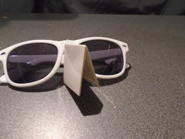 Sonnenbrille Aldi, weiss