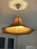 2x Lustres vintage en bambou, déco bohème chic 💡 47