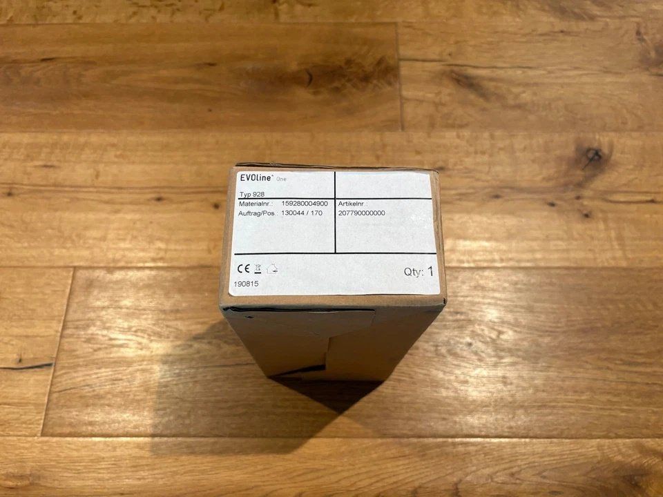 Stecker: EVOline One Einbausteckdose CH schwarz Typ 928 neu OVP – Neu und originalverpackt aus Grenchen von sigi-f. 1