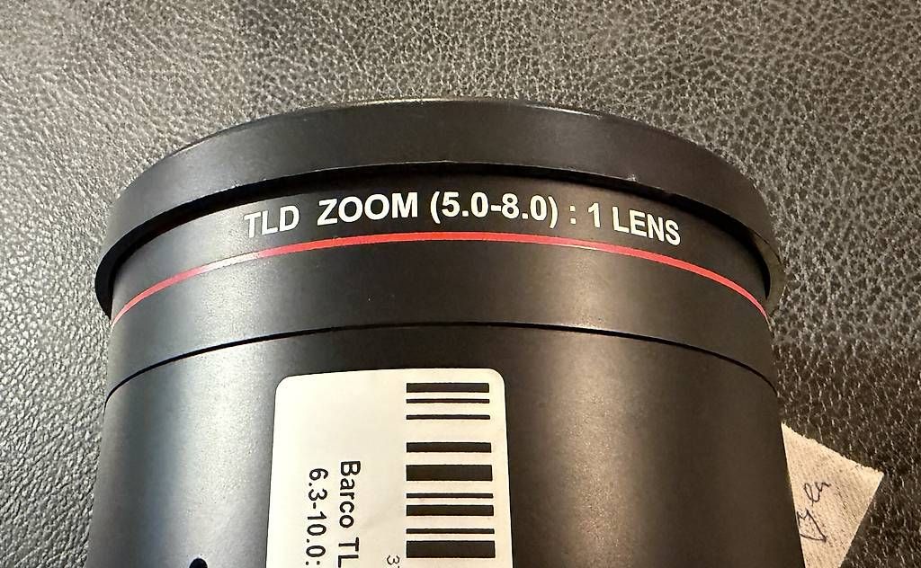 Obiettivi: Barco TLD Zoom Objektiv 5.0-8.0:1 – Usato da Rüti ZH venduto da Philippek 2