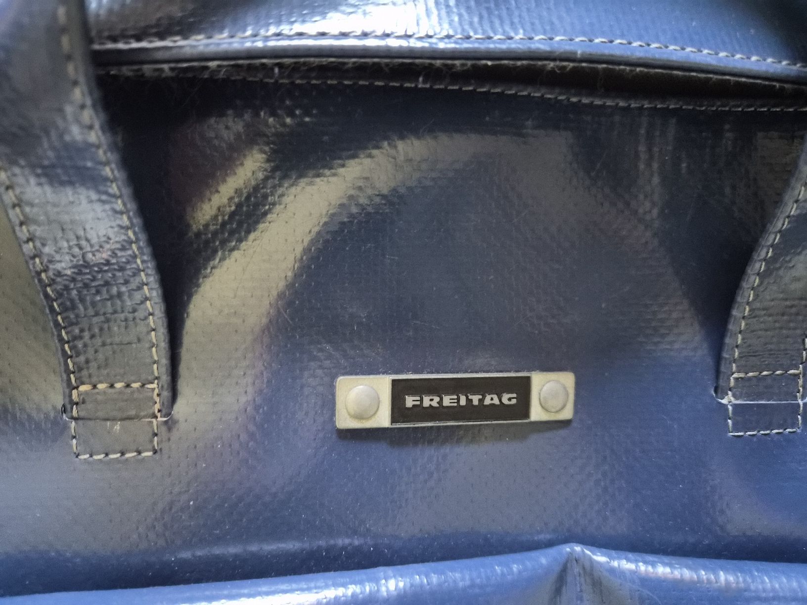 Freitag Borse da donna: Freitag Tasche, blau, Top Zustand – Usato da Schwarzenberg LU venduto da LadySecondhand 1