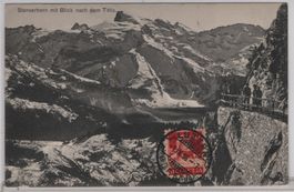 Ansichtskarte Stanserhorn mit Rasierklingen-Stempel 1.IX.16