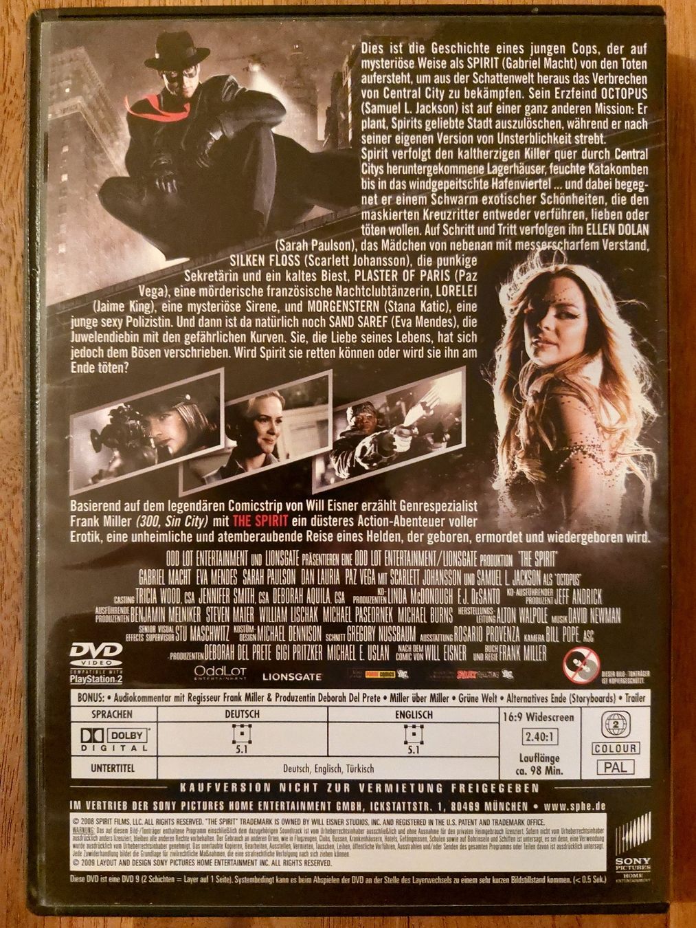 Tutti i DVDs: DVD - The Spirits – Usato da Rheinfelden venduto da Onyx74 1
