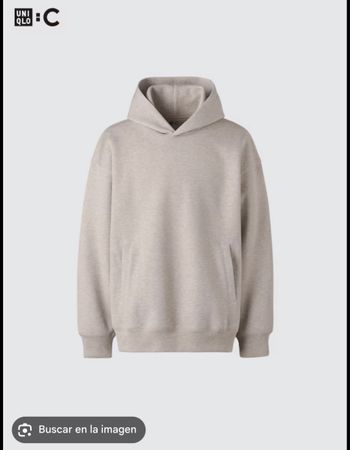 Uniqlo C Pullover-Hoodie – Grau – Grosse M