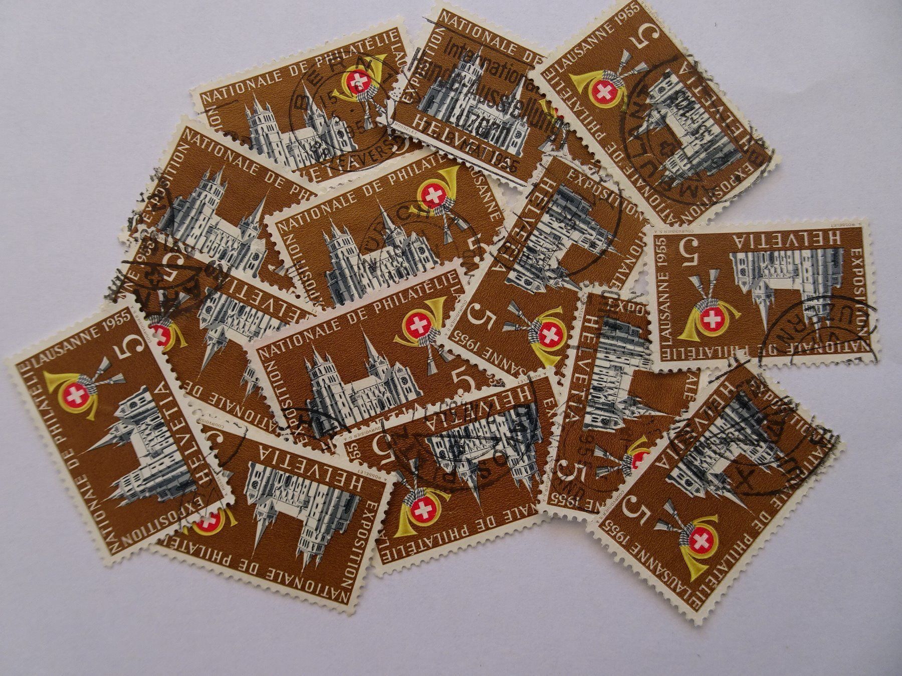 Tous les timbres: 1955 – D'occasion à Aadorf par Chnorli-Furz 2