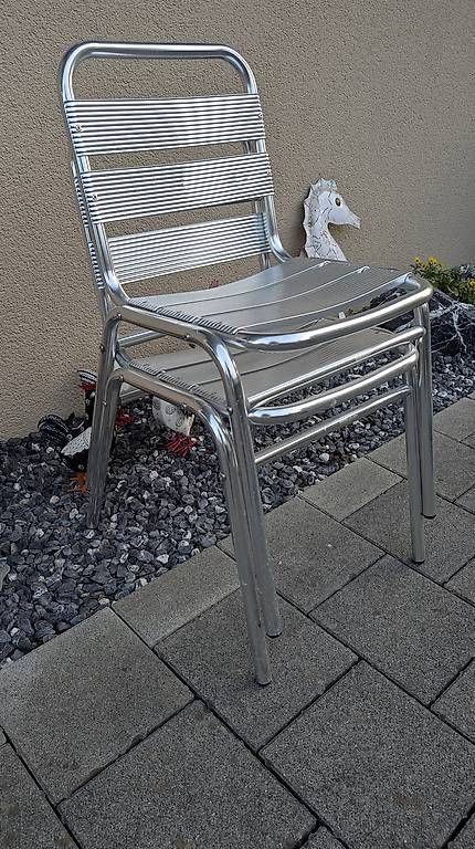 Stühle: 2 Stück Alu Gartenstühle – Gebraucht aus Muolen von eberle_r 2