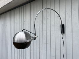 Mid Century Space Age Bogenleuchte Kugellampe