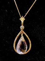 Gold-Collier 18K mit Anhänger