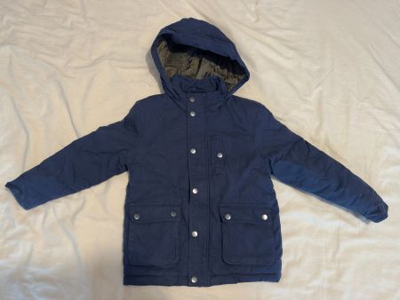 Cyrillus mantel marine bleu 8A 128cm