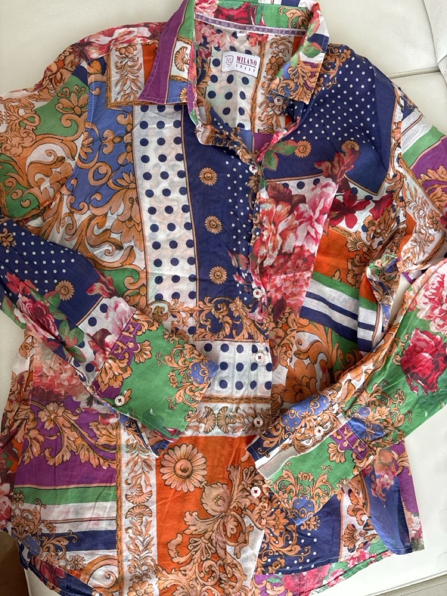 Blusen:  Milano Bluse  Italy Patchwork   – Gebraucht aus Nebikon von Draga25 3