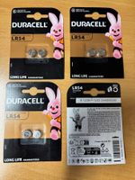 4er Pack Duracell Knopfbatterien LR54 - Neu