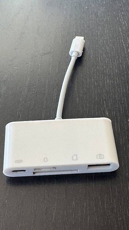 Unità & Adattatore: Lightning Kamera SD Adapter 4in1 NK108L – Usato da Schwerzenbach venduto da RustyZ