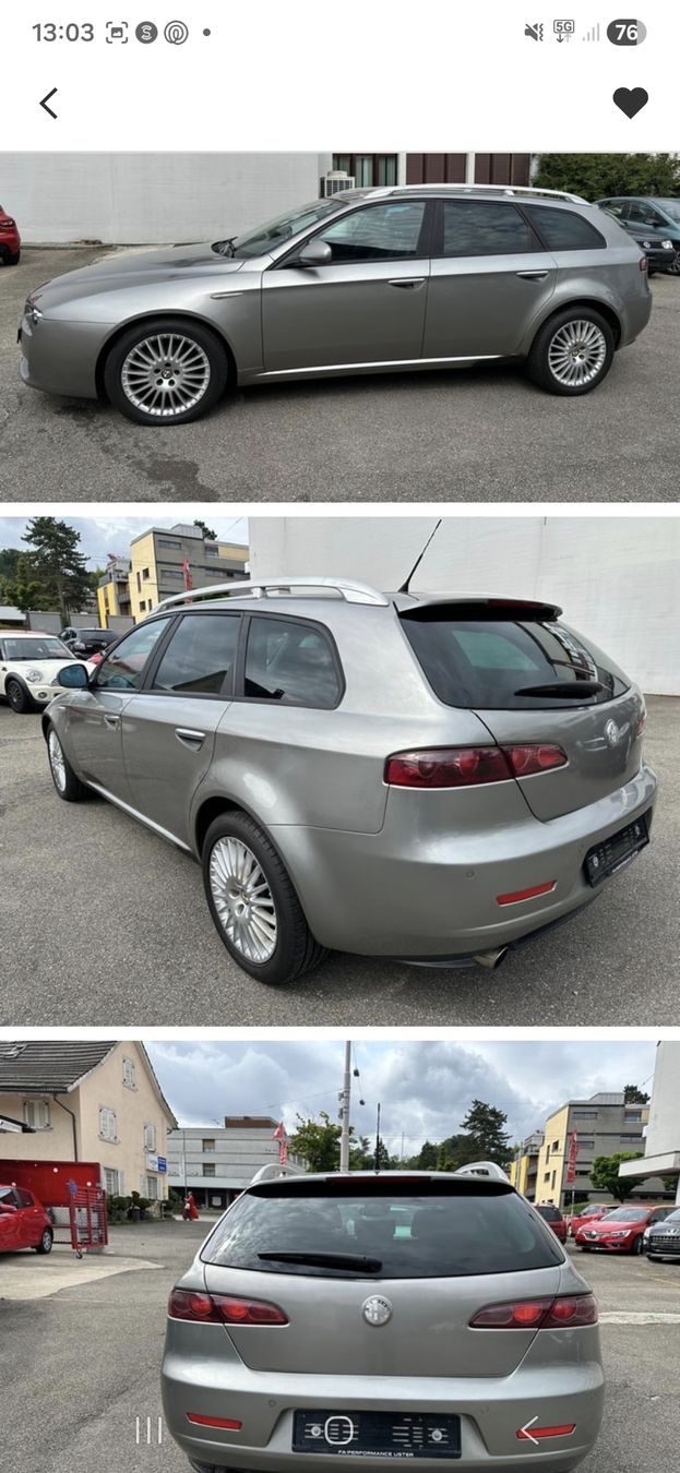 Alfa Romeo Automobili: Alfa Romeo 159 1.9 Jtd – Usato da Schönenwerd venduto da vir_6wdh 1