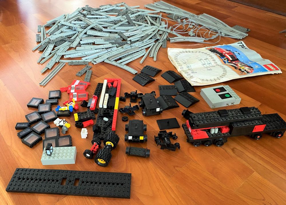 LEGO 7745 TGV Schnellzug Eisenbahn grosses Konvolut 1.6 kg (Gebraucht ...