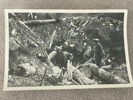 Fotodruck 9x6cm Doppelschlacht an der Aisne 1917