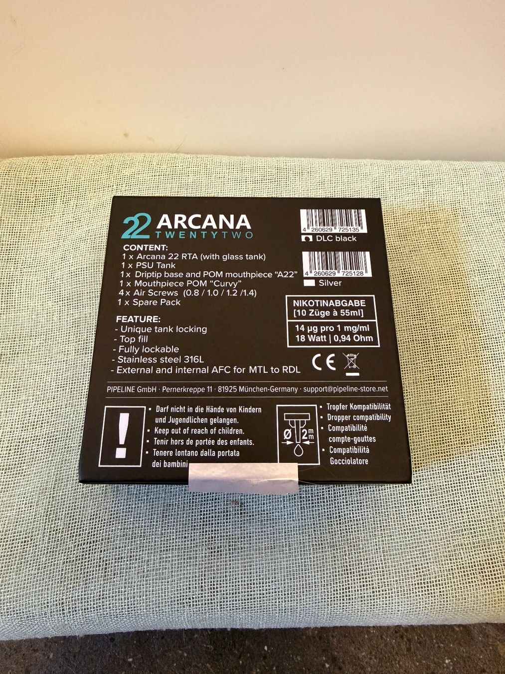 Autres tabacs: Arcana 22 DLC Version – Neuf (Voir description) à Gretzenbach par Spacemonk13 7