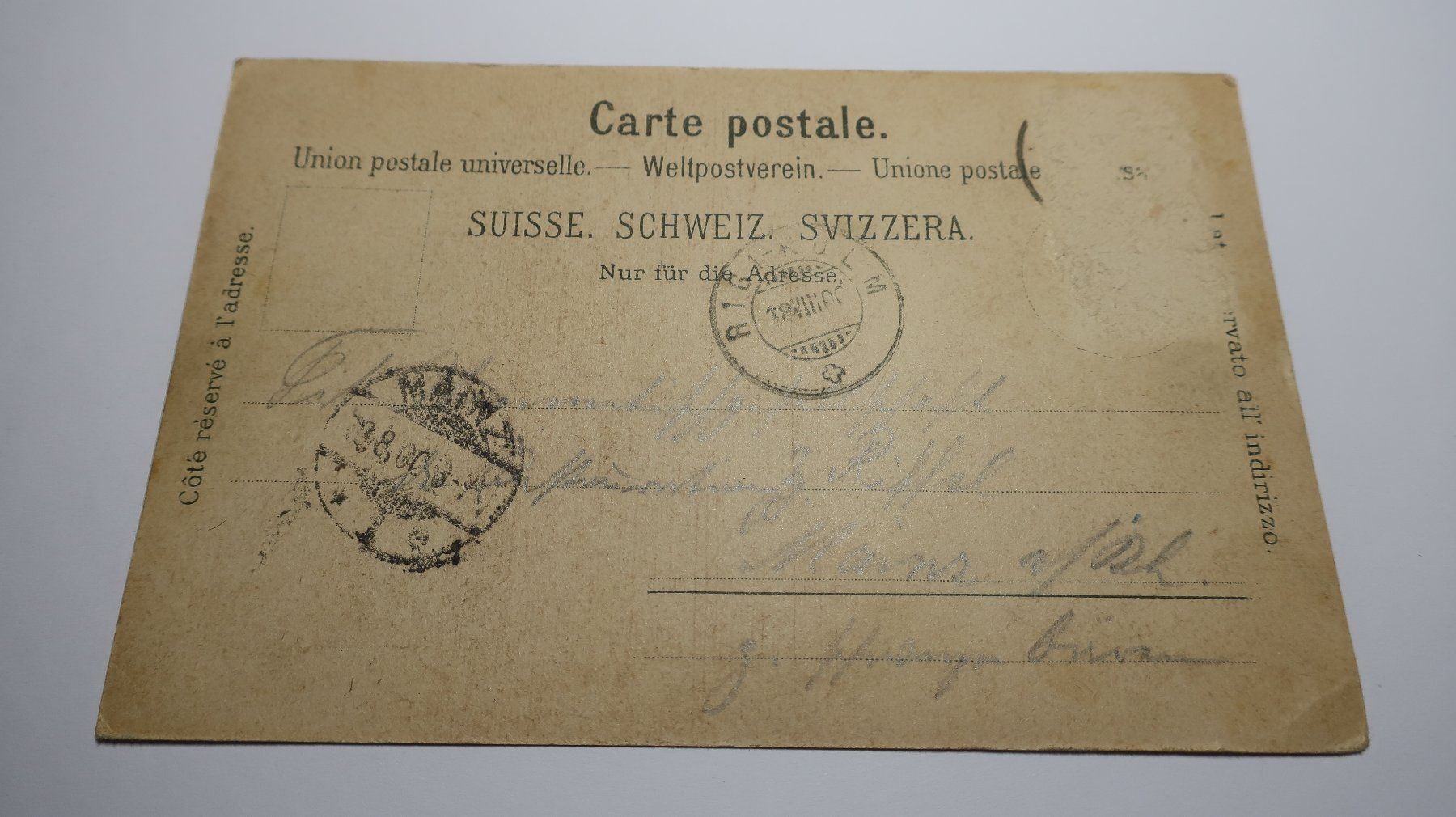 Cartoline postali: Gruss vom Rigi-Kulm  1900 – Usato da Cormoret venduto da Pascalll2001 7