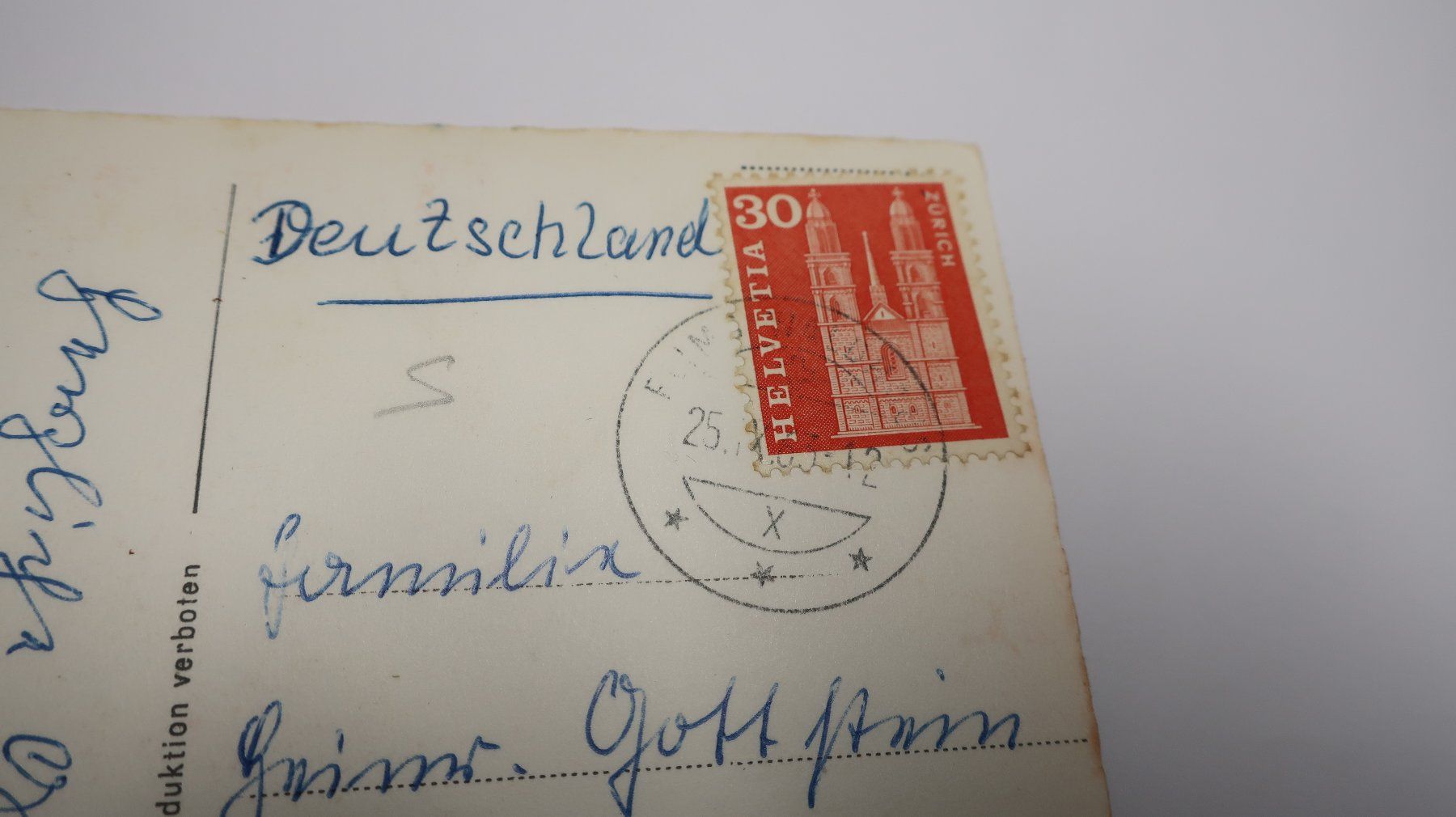 Cartoline postali: Flims-Waldhaus mit Piz Riein – Usato da Cormoret venduto da Pascalll2001 4