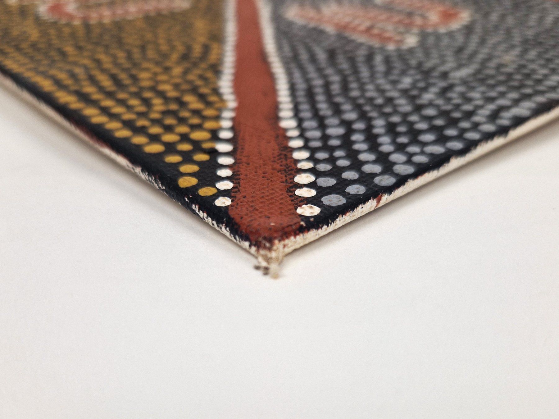 Dipinti: "Dot" Malerei der Australischen Aborigines Matala – Usato da Basel venduto da Restwert_Basel 3