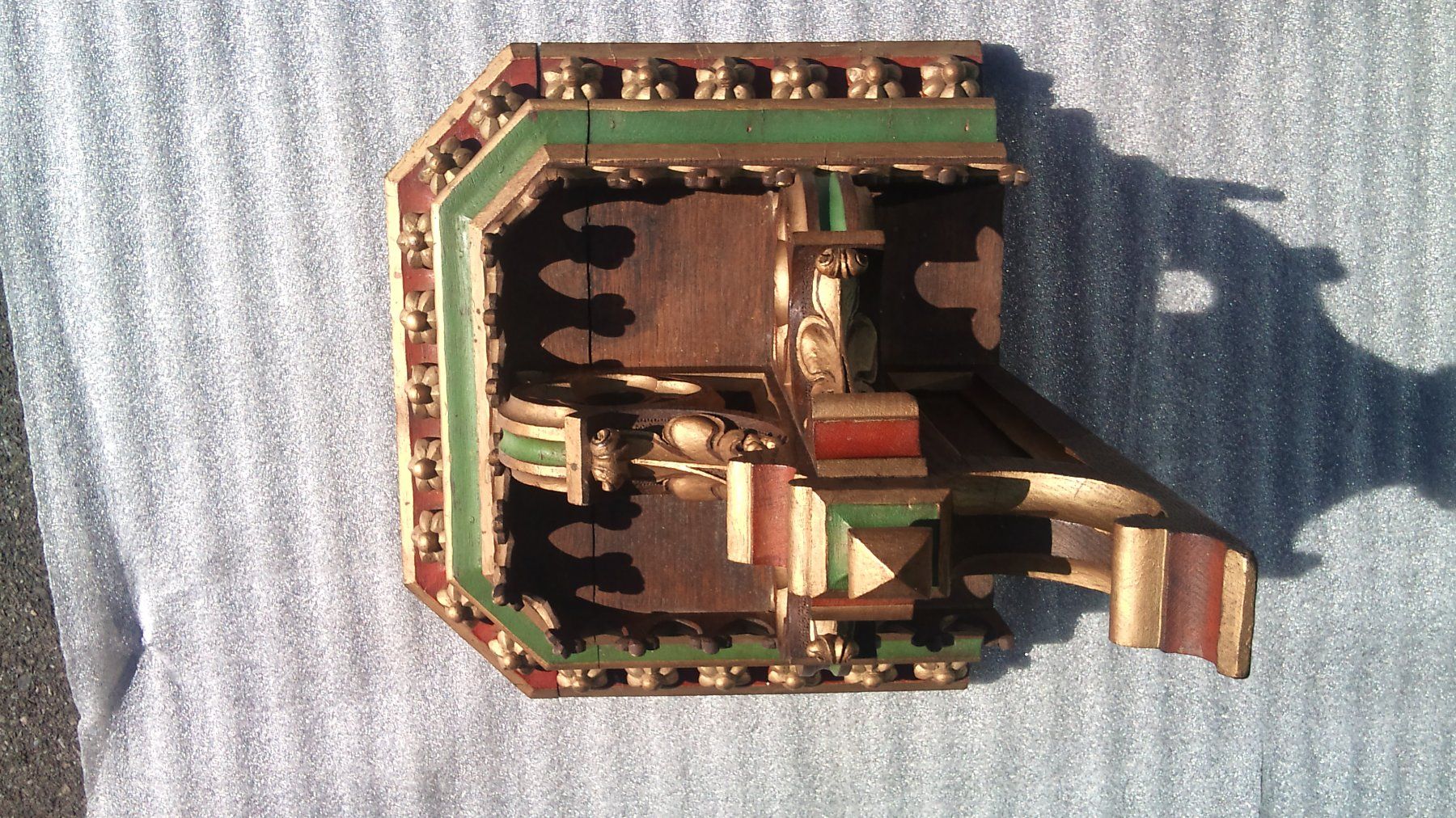 Articoli in legno: 2 Stk. Kirchen-Wandkonsole, Holz, ca.250 jährig oder älter – Usato da Reutigen venduto da steinpilzli 3