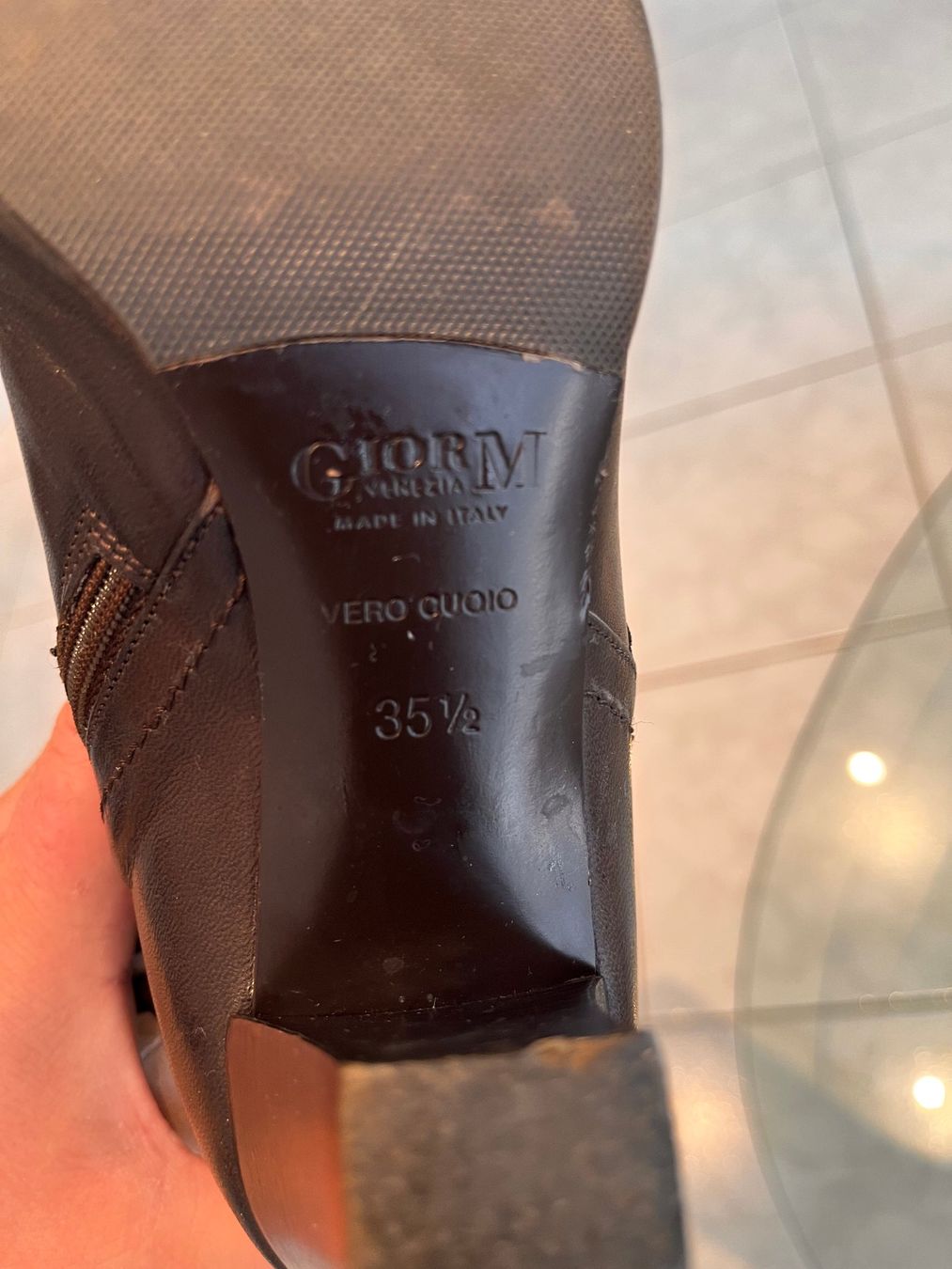 Damenschuhe: GIORM Venezia Kniestiefel 35.5 / 36 TOP – Gebraucht aus Eschen von evi_8xrh 4