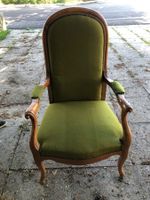 Voltaire Sessel - Hochlehner Stuhl ! Vintage !