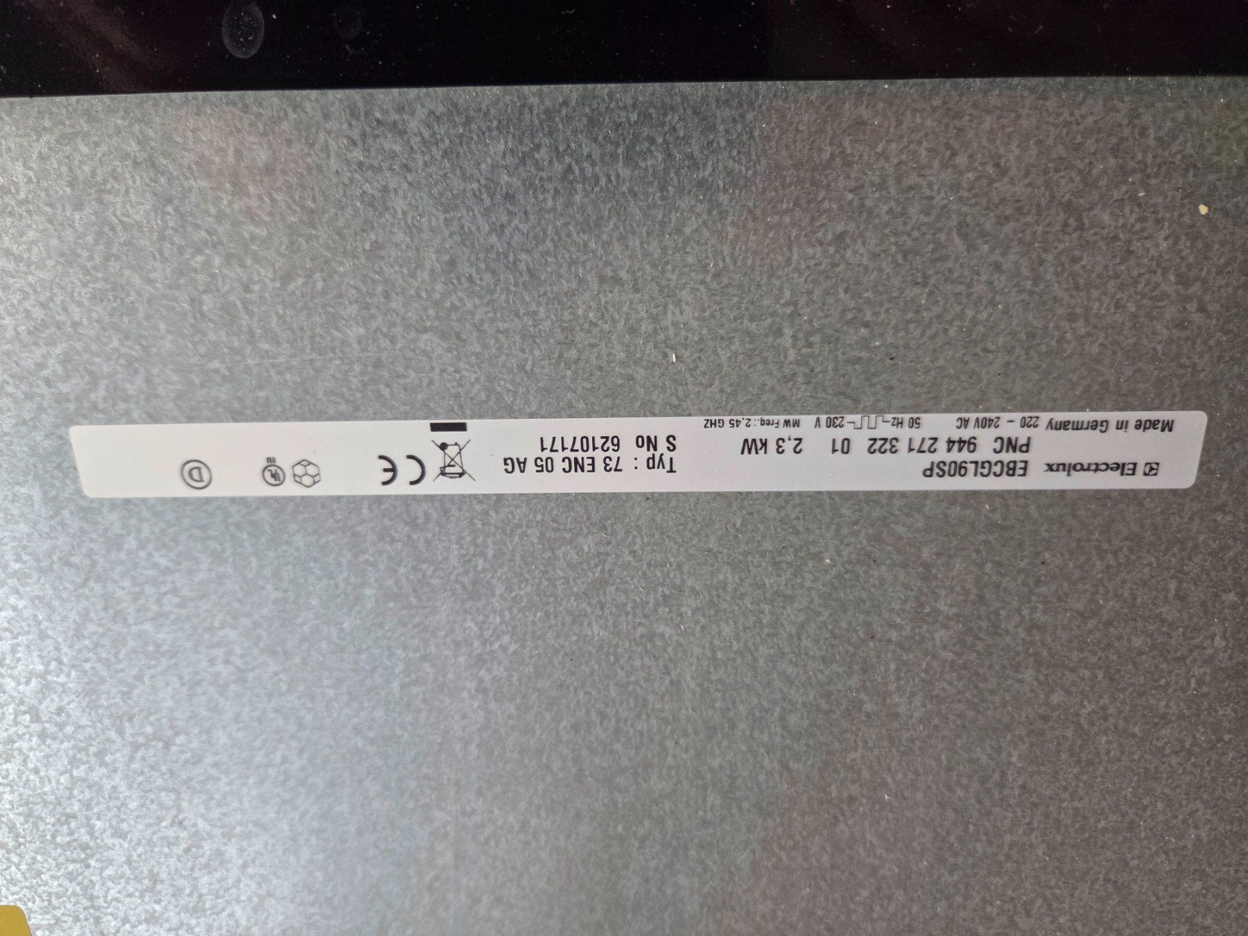 Electrolux Küchengeräte: EBCGL90 Mikrowellenofen Elektrolux – Gebraucht aus Güttingen von cjps 2