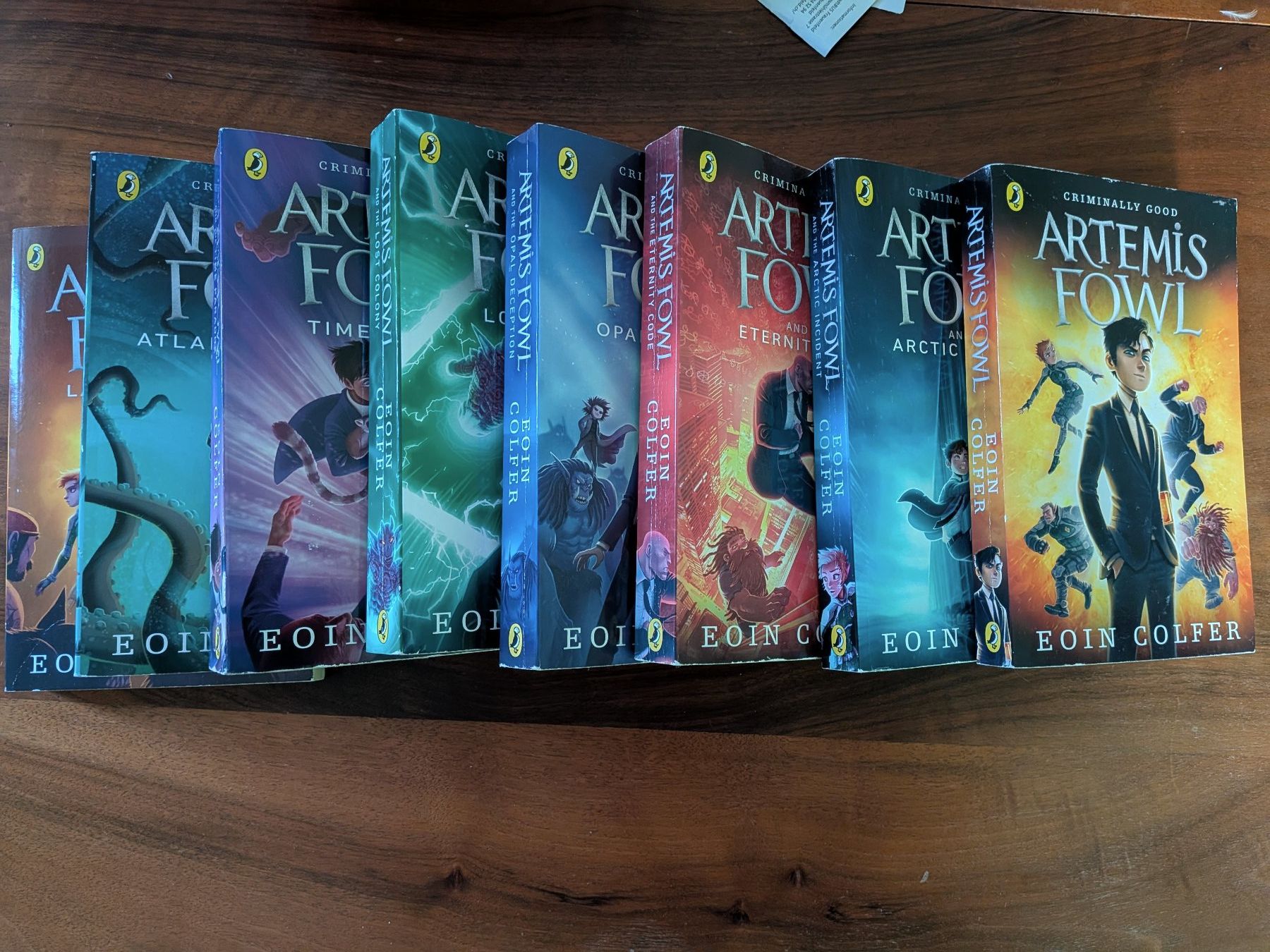 Libri: Artemis Fowl 8 Bände Englisch – Usato da Frauenfeld venduto da aid_6ck2 3
