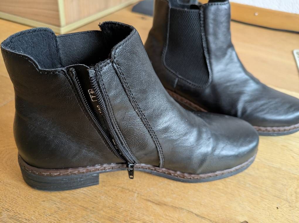 Rieker Scarpe da donna: Rieker Stiefeletten 41 (neu!) – Nuovo (secondo la descrizione) da Bremgarten b. Bern venduto da tram05 1