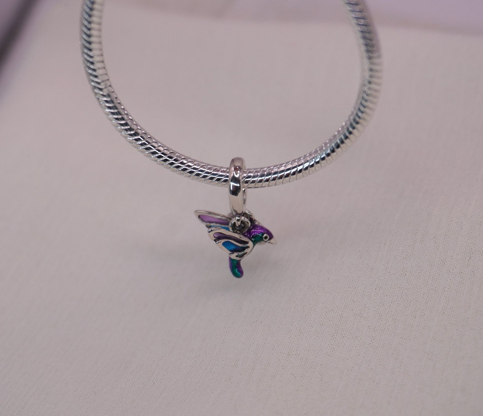 Ciondoli: Charm "Kolibri" zu Pandora 925 Silber – Nuovo (secondo la descrizione) da Niederbüren venduto da Fidi5 4
