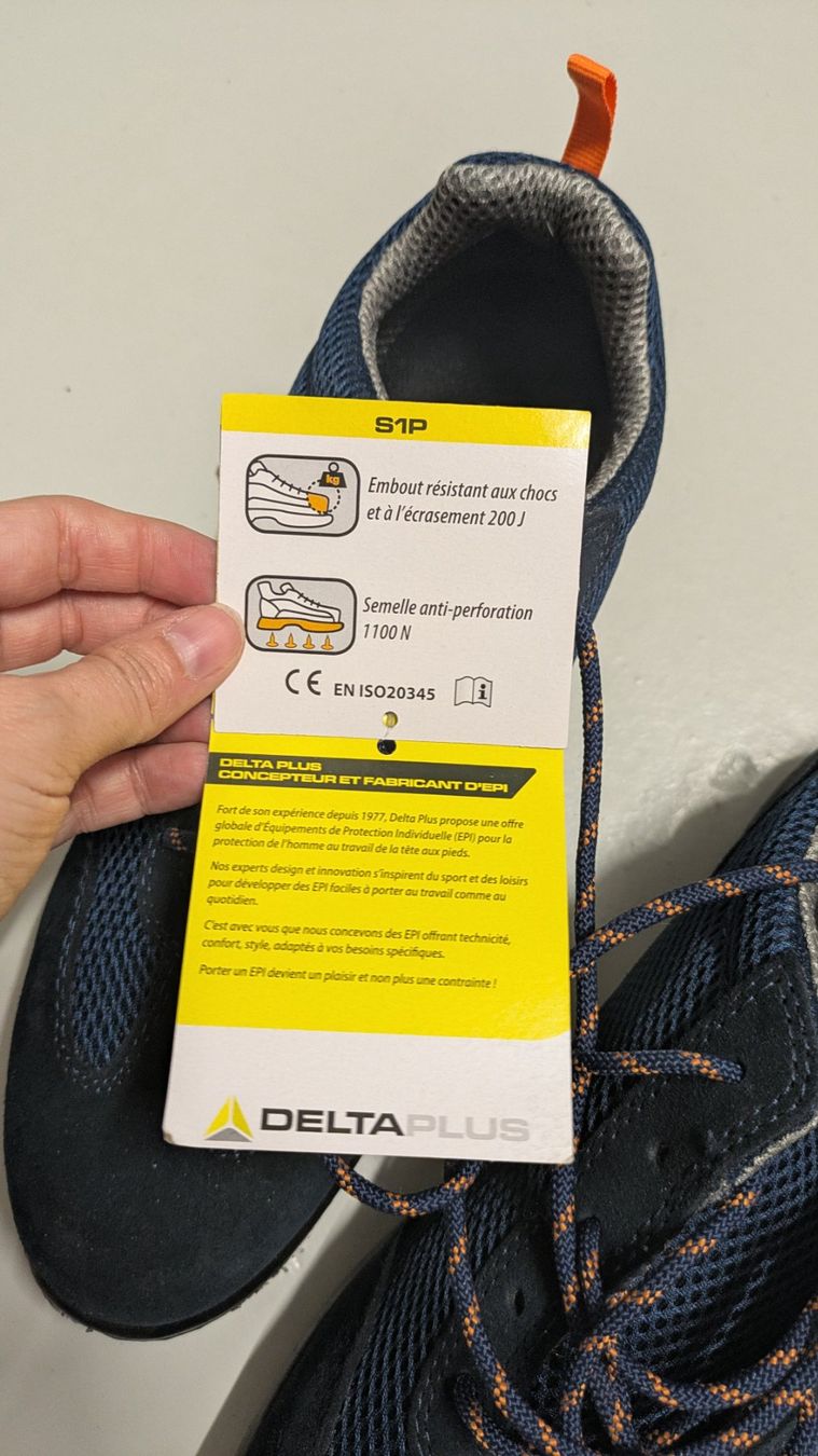 Herrenschuhe: Neue DELTAPLUS Arbeitsschuhe - Sicherheitsschuhe - 44 – Neu und originalverpackt aus Staufen von Fleby84 5