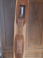 Stehlampe Holz Unikat mit Leuchtmittel in Holzstamm-Optik