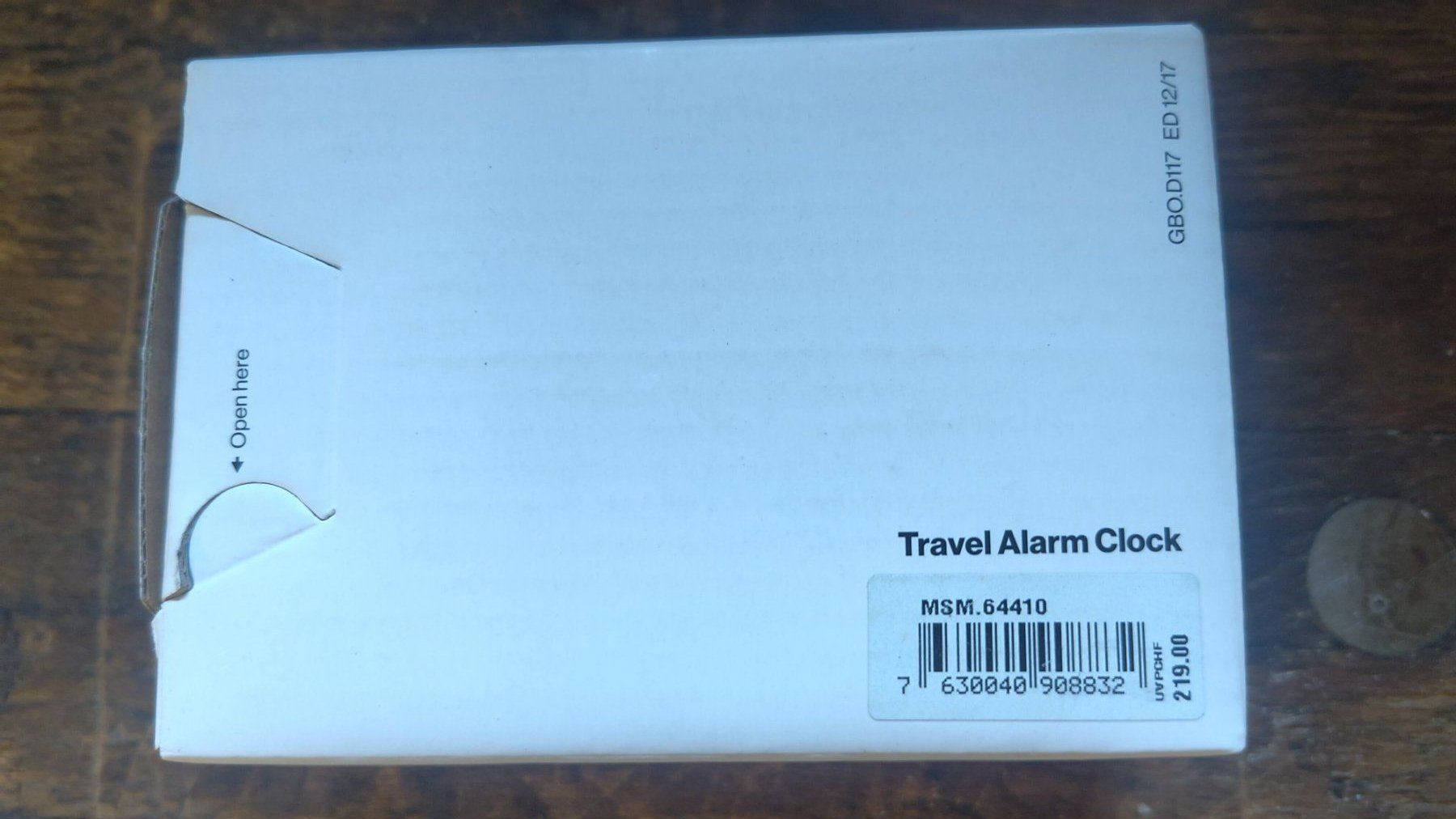 Mondaine Sveglie: MONDAINE Travel Alarm Clock – Usato da Birsfelden venduto da Stephan.W 2