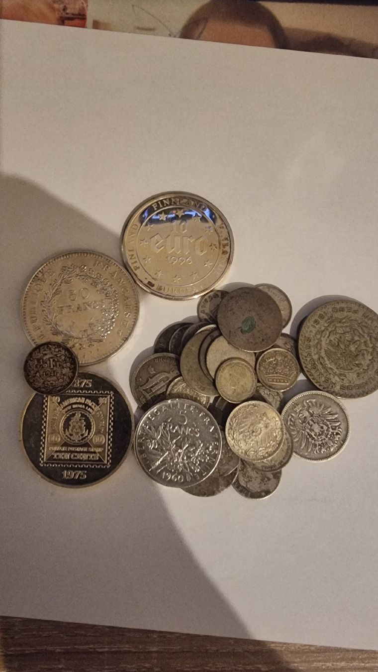 Tutti le monete: pièces argent lot – Usato da Cormondrèche venduto da yo1978