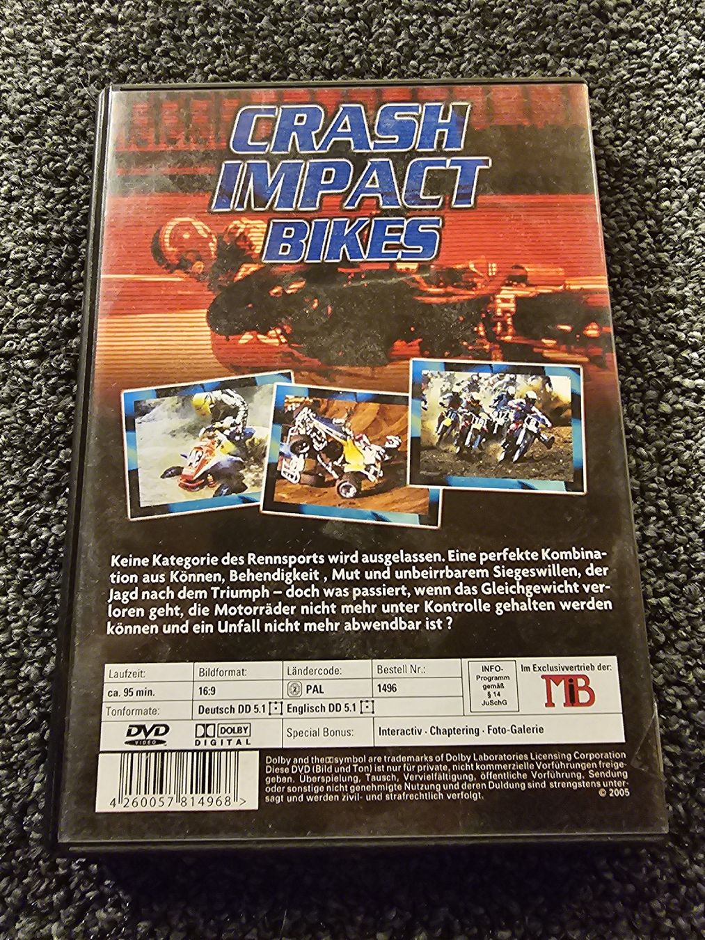 Alle DVDs: Crash Impact Bikes Hardcore DVD (16930) – Gebraucht aus Ruswil von jan_bxl5 1