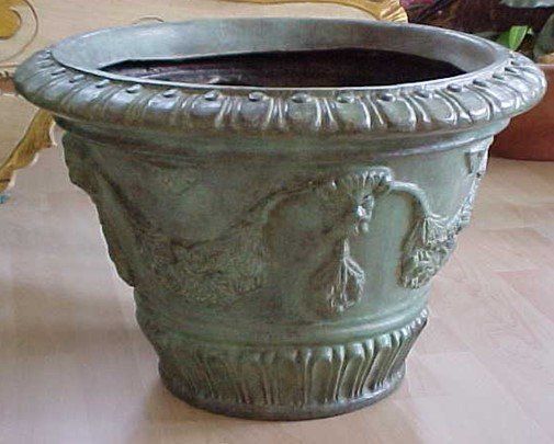 Pentole: Bronze Cachepot, grün – Nuovo (secondo la descrizione) da Schönenwerd venduto da Tomasini