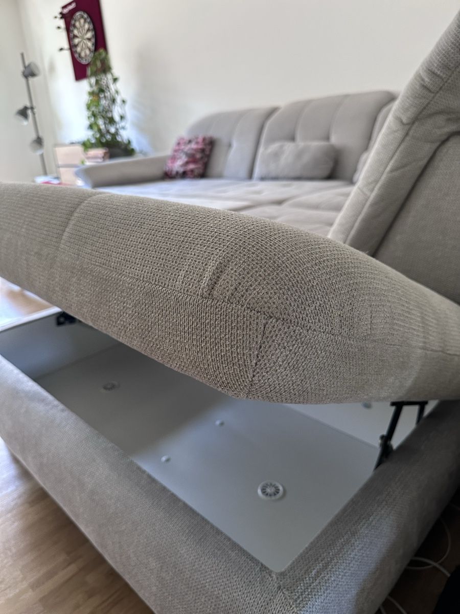 Sofas: Graues Ecksofa – D'occasion à Basel par vanelli35 6