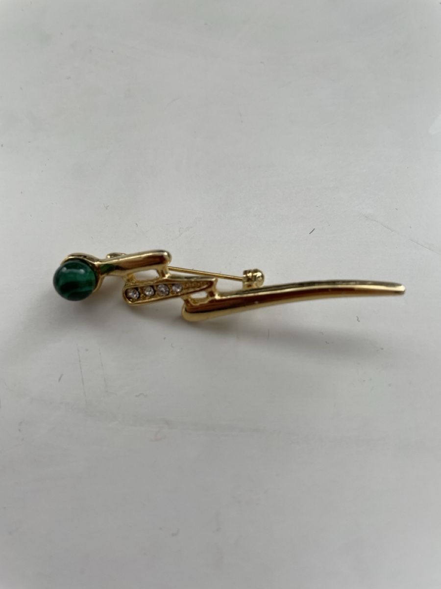 Broschen & Nadeln: Vergoldete Vintage Brosche , top! – Neu (gemäss Beschreibung) aus Gossau SG von Krokodil344
