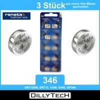 Renata 346 SR712SW Knopfzellenbatterie - 3 Stk.