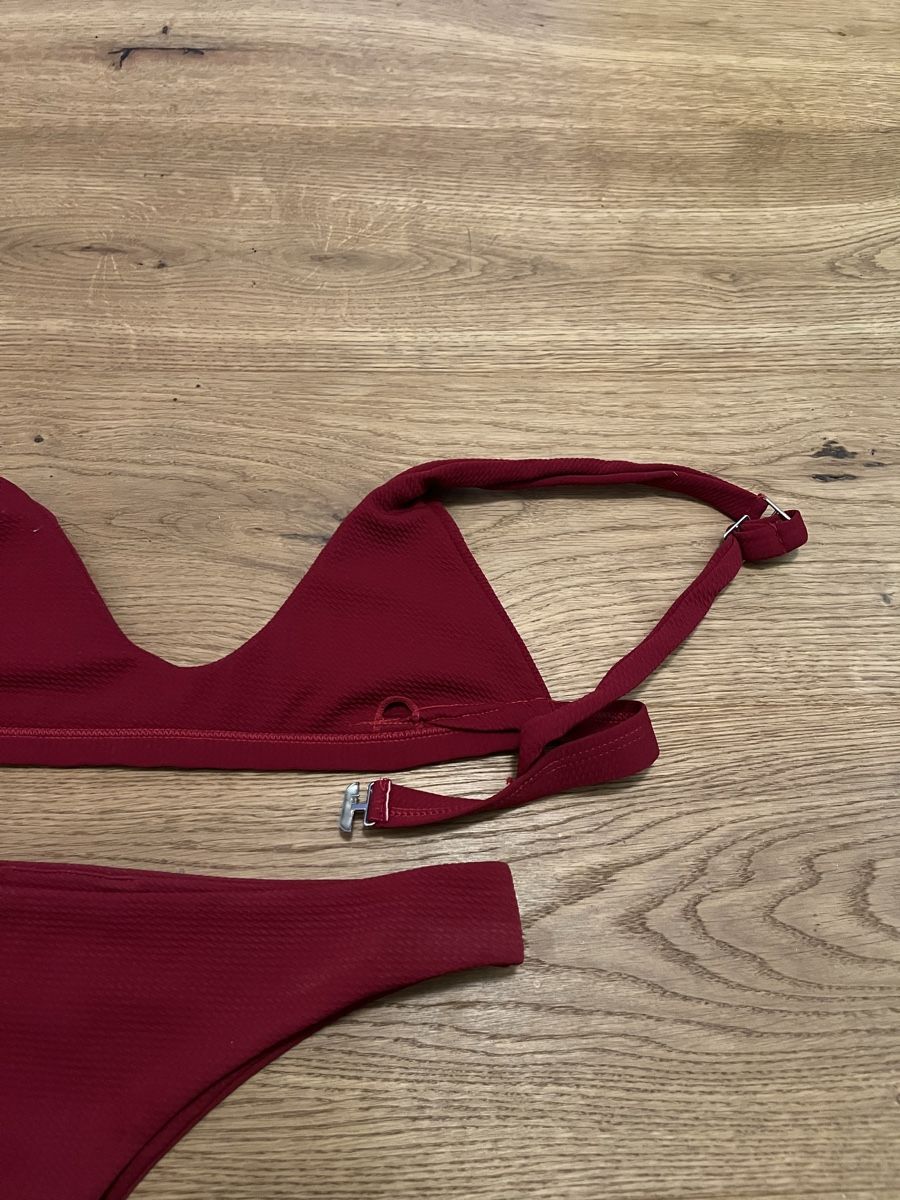 Costumi da bagno & Bikini: Bordeaux roter Bikini – Usato da Winterthur venduto da nstau 1