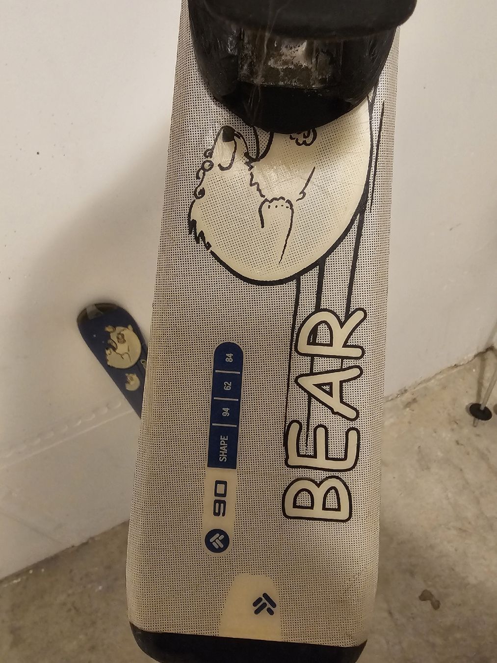 Sci: Skis Tecno Pro Bear 90cm avec fixations – Usato da Bulle venduto da Bflowx 2