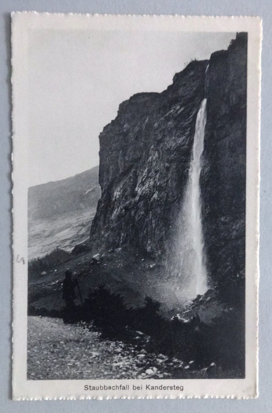 Cartoline postali: Staubbachfall bei Kandersteg – Usato da Fétigny venduto da Billy2miny
