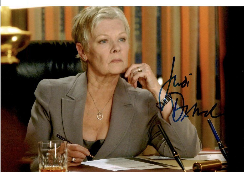 Autogramme: Judi DENCH / JAMES BOND / TOP AUTOGRAMM – Gebraucht aus Egg b. Zürich von Dbunny