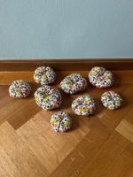 Halloween Retro Dekoration Stoff Herbst Kürbis 🎃