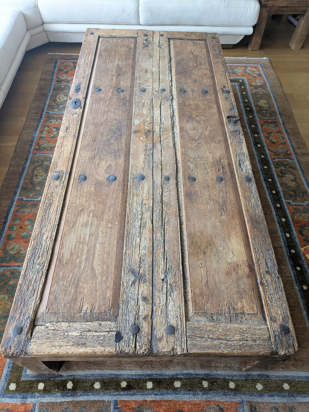 Tavoli: Antique table from Mexico - was once a monastery door – Usato da erlenbach venduto da Chris_enderlin 1