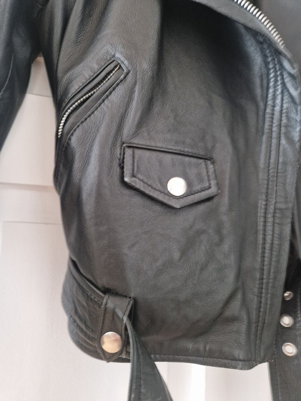 Jacken: Lederjacke object schwarz – Gebraucht aus St. Gallen von Sayuri 4